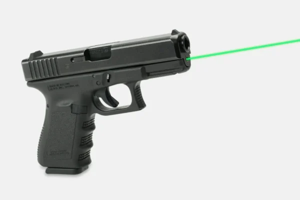 Green Guide Rod Laser for Glock 19, 23, 32, and 38 pistols