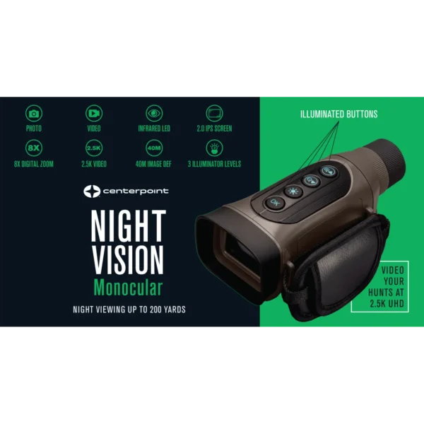 CenterPoint Optics Night Vision Monocular - Image 15