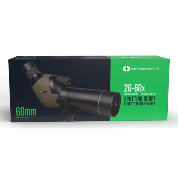 CenterPoint Optics 20-60x 60mm Spotting Scope - Image 7